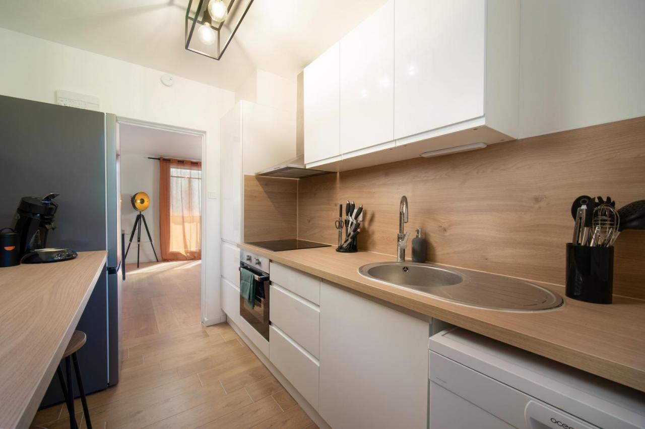 Grand Appartement 3 Chambres Avec Clim Et Balcon Marseille Ngoại thất bức ảnh