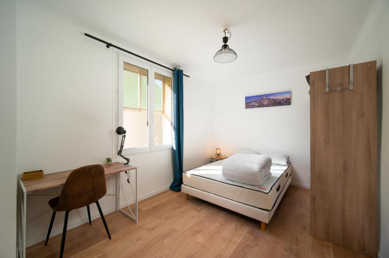 Grand Appartement 3 Chambres Avec Clim Et Balcon Marseille Ngoại thất bức ảnh